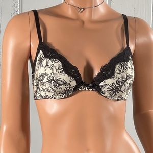 * Shimera Women's  Floral Printed Underwired Lace Bra Sz 34B